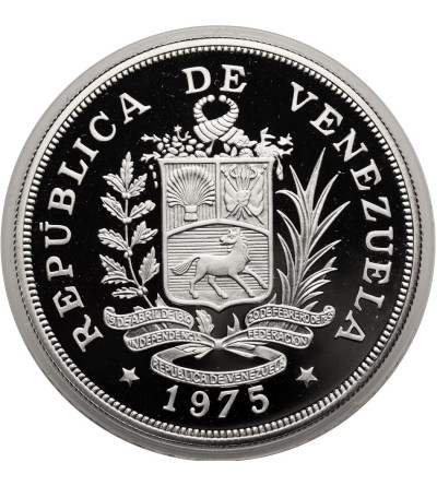 Venezuela. 50 Bolivares 1975, Armadillo, series: Conservation - Proof