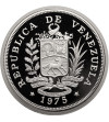 Wenezuela. 50 Bolivares 1975, Pancernik, seria: Ochrona Przyrody - Proof