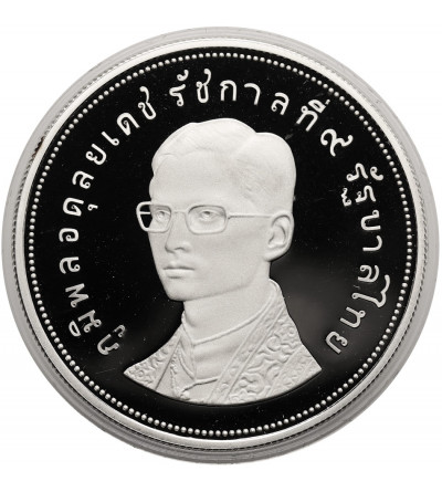 Thailand, Rama IX. 100 Baht, BE 2517 / 1974 AD, Brown-antlered deer, series: Conservation - Proof