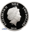Niue, 2 dolary 2016, Mitologia Grecka - Centaur (1 Oz Ag .999) - NGC PF 70 Ultra Cameo