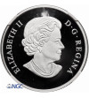 Kanada, Elżbieta II (1952-2022). 20 dolarów 2016, Star Trek - NGC PF 69 Ultra Cameo