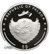 Palau. 5 Dollars 2016, Year of the Monkey - NGC PF 70