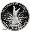 Australia, Elizabeth II (1952-2022). 5 Dollars 2016, Saltwater Crocodile - NGC PF 69 Ultra Cameo