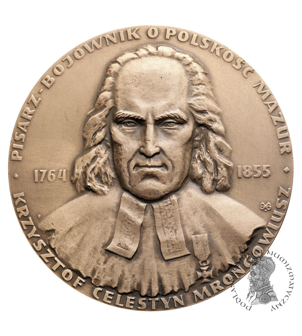 Poland, PRL (1952-1989). Medal 1984, Krzysztof Celestyn Mrongowiusz Poland, PRL (1952-1989). Medal 1984, Krzysztof Celestyn Mrongowiusz