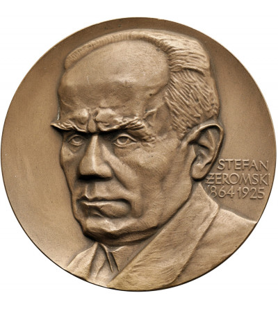 Polska, PRL (1952–1989). Medal 1981, Stefan Żeromski - 50-lecie Biblioteki Publicznej w Kutnie