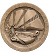 Polska, PRL (1952–1989). Medal 1981, Stefan Żeromski - 50-lecie Biblioteki Publicznej w Kutnie