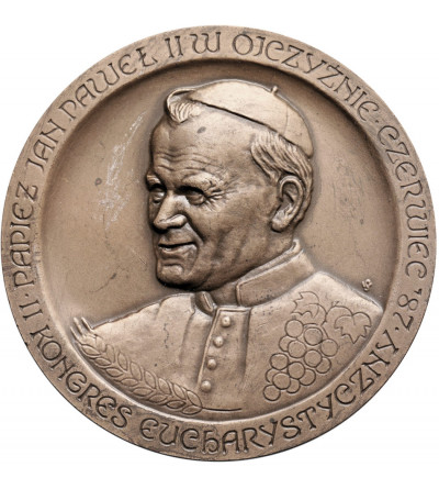 Polska, PRL (1952–1989). Medal 1987, Jan Paweł II - Łódź