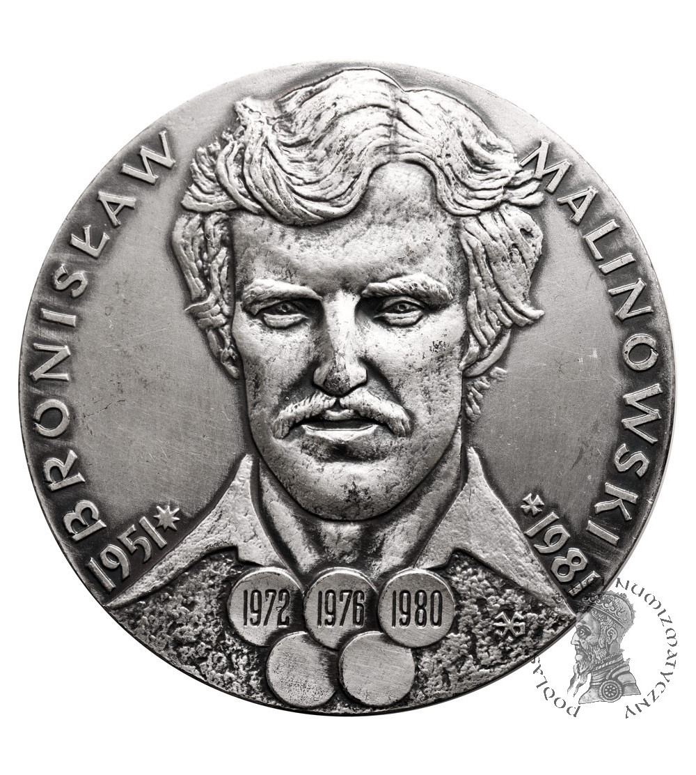 Polska, PRL (1952–1989). Medal 1983, Bronisław Malinowski 1951-1981 Polska, PRL (1952–1989). Medal 1983, Bronisław Malinowski 1951-1981