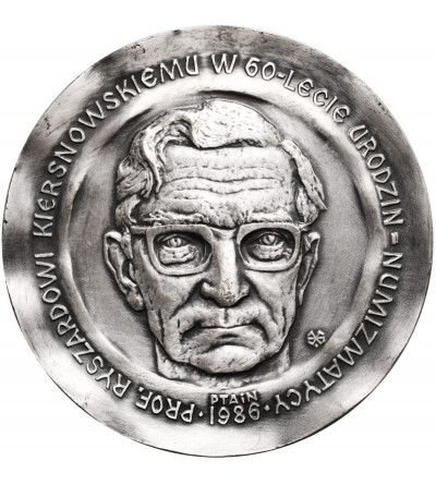 Polska, PRL (1952–1989). Medal 1985, 60-lecie Urodzin Profesora Ryszarda Kiersnowskiego