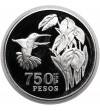Kolumbia. 750 pesos 1978, Stulecie Śmierci Tomas Cipriano de Mosquera / Koliber, seria: Ochrona Przyrody - Proof