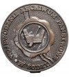 Polska, PRL (1952–1989). Medal 1977, Ratusz Łódzki 1827, Wojewódzkie Archiwum Państwowe w Łodzi