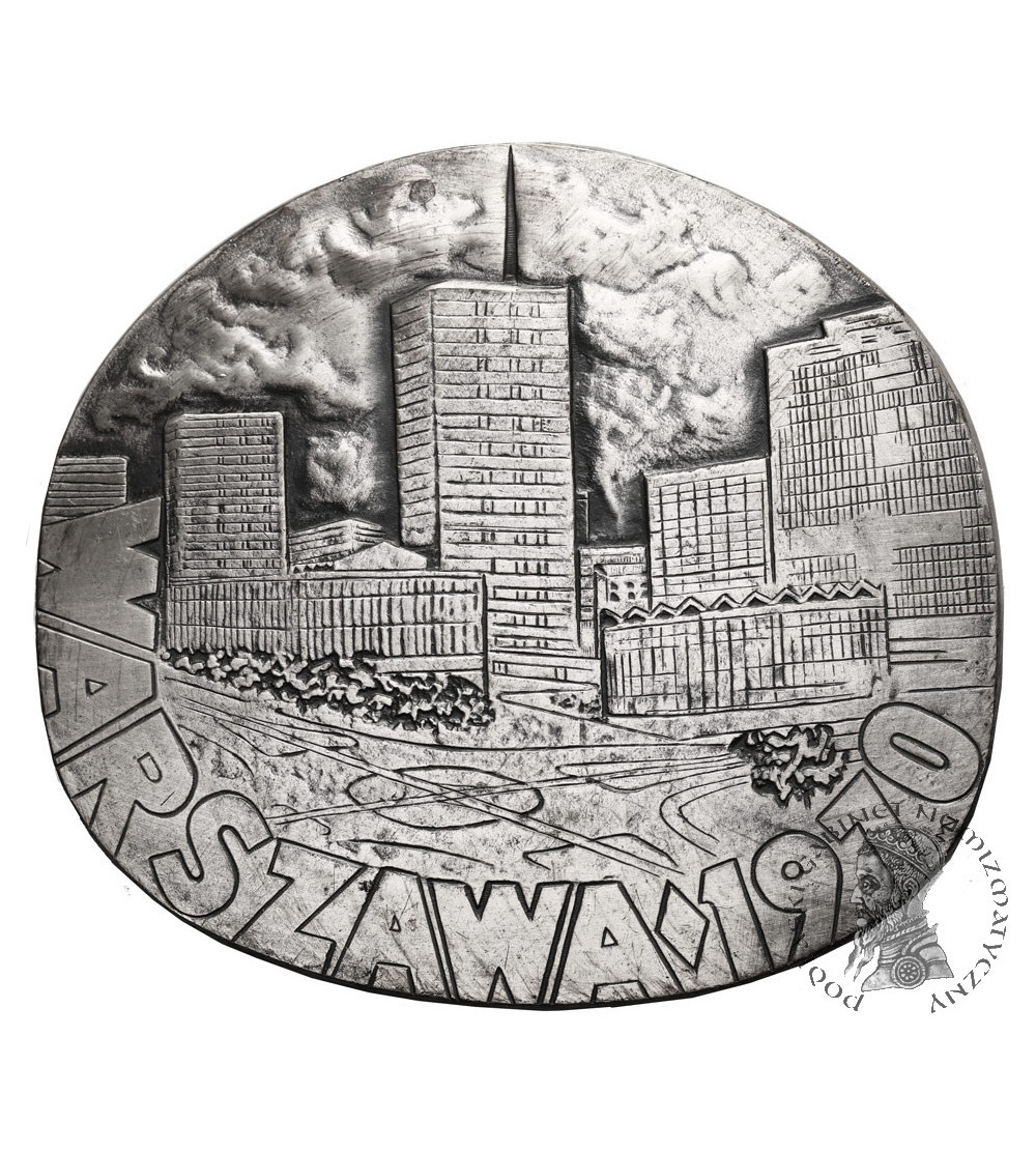 Poland, PRL (1952-1989). Medal 1970, 25th Anniversary of the Liberation of Warsaw Poland, PRL (1952-1989). Medal 1970, 25th Anniversary of the Liberation of Warsaw