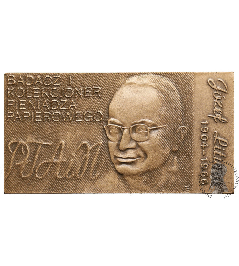 Polska, PRL (1952–1989). Medal 1984, Profesor Józef Litwin Polska, PRL (1952–1989). Medal 1984, Profesor Józef Litwin