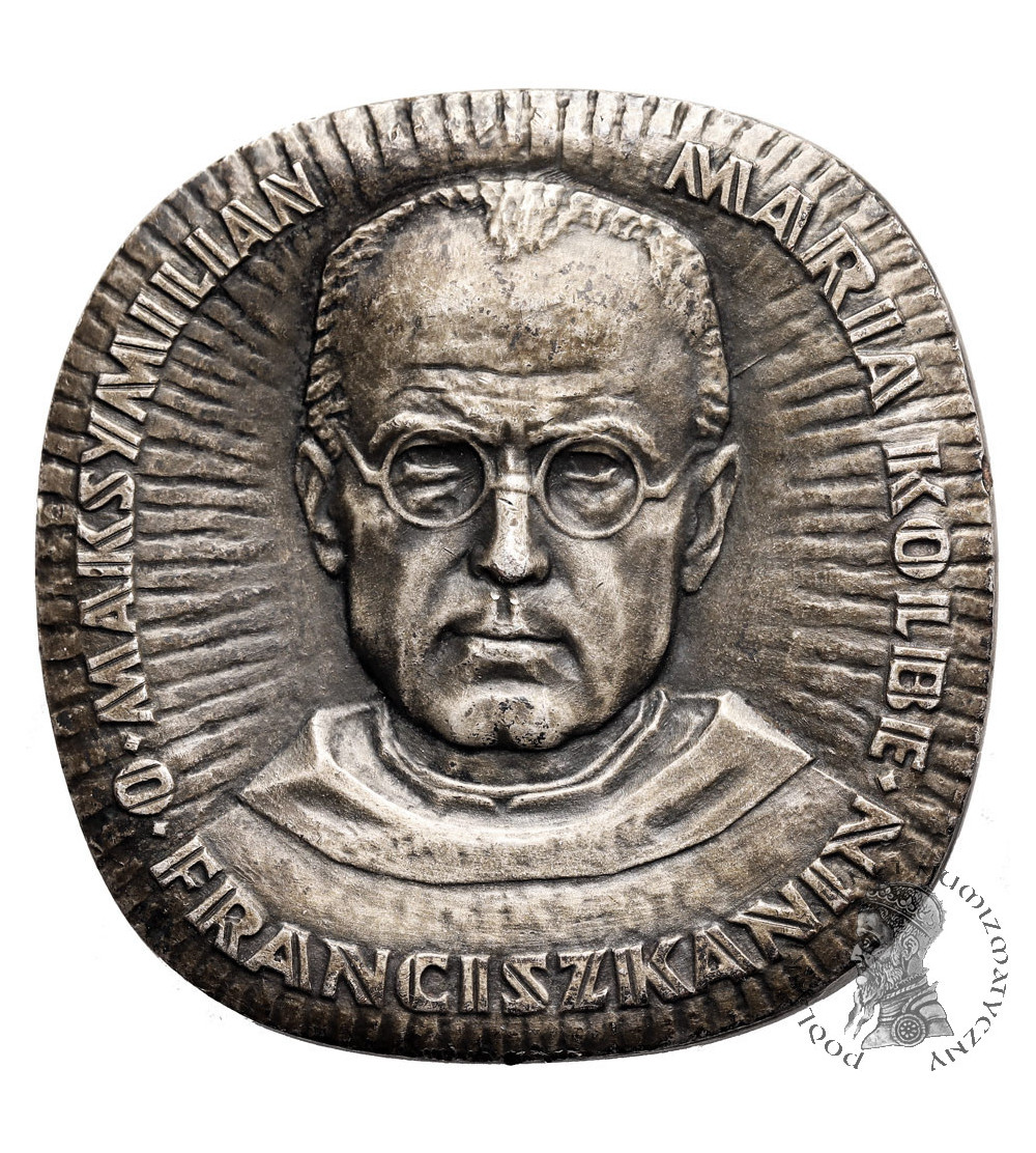 Polska. Medal O. Maksymilian Maria Kolbe, Franciszkanin Polska. Medal O. Maksymilian Maria Kolbe, Franciszkanin