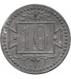 Danzig, Free City. 10 Pfennig 1920, small number 10