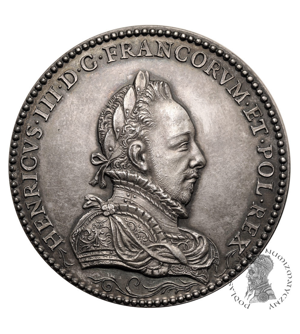 Francja / Polska, Henryk III Walezy i Ludwika Lotaryńska. Srebrny medal bez daty (ok. 1579) Francja / Polska, Henryk III Walezy i Ludwika Lotaryńska. Srebrny medal bez daty (ok. 1579)