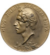 Poland. Medal 1909, Hundredth Anniversary of the Birth of Juliusz Słowacki,"WIPE THE RUST FROM YOUR HEARTS, KEEP YOUR CHIN UP”