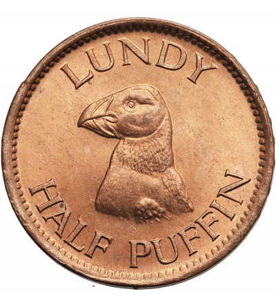 Lundy, 1/2 Puffin 1929, Martin Coles Herman