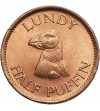 Lundy, 1/2 Puffin 1929, Martin Coles Herman