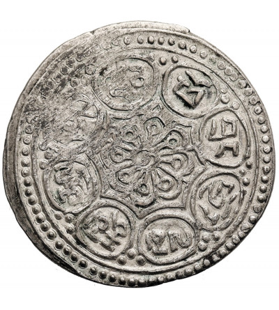 Tibet, Ga-den Tangka (1 1/2 Sho) ND (1907-1925 AD)