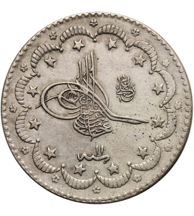 Turkey (Ottoman Empire). Abdul Hamid II, 1876-1909 AD. 5 Kurush AH 1293 year 11 / 1886 AD