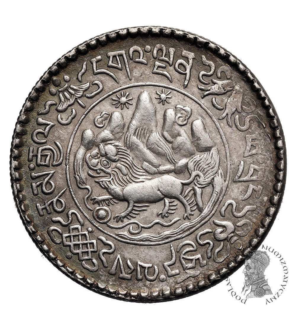 Tybet. 3 Srang, BE 16-10 / 1936 AD Tybet. 3 Srang, BE 16-10 / 1936 AD