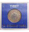 Tybet. 3 Srang, BE 16-24 / 1950 AD, Valcambi - Proof