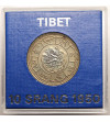 Tybet. 3 Srang, BE 16-24 / 1950 AD, Valcambi - Proof