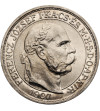 Hungary, Franz Joseph I (1848-1916). 5 Crowns 1907, 40th Anniversary of the Coronation of Franz Joseph I as King of Hungary