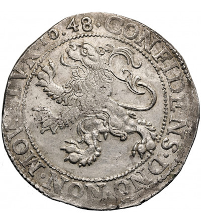 Niderlandy, prowincja Utrecht (1581-1795). Talar lewkowy (Leeuwendaalder / Lion Daalder) 1648