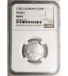 East Prussia. Friedrich II der Grosse. 1740-1786. Szostak (6-Gröscher) 1752 E, Königsberg - NGC MS 62