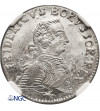 East Prussia. Friedrich II der Grosse. 1740-1786. Szostak (6-Gröscher) 1755 E, Königsberg - NGC UNC Details