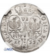 East Prussia. Friedrich II der Grosse. 1740-1786. Szostak (6-Gröscher) 1755 E, Königsberg - NGC UNC Details