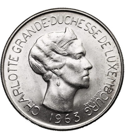 Luxembourg, Charlotte (1919-1964). 100 Francs 1963