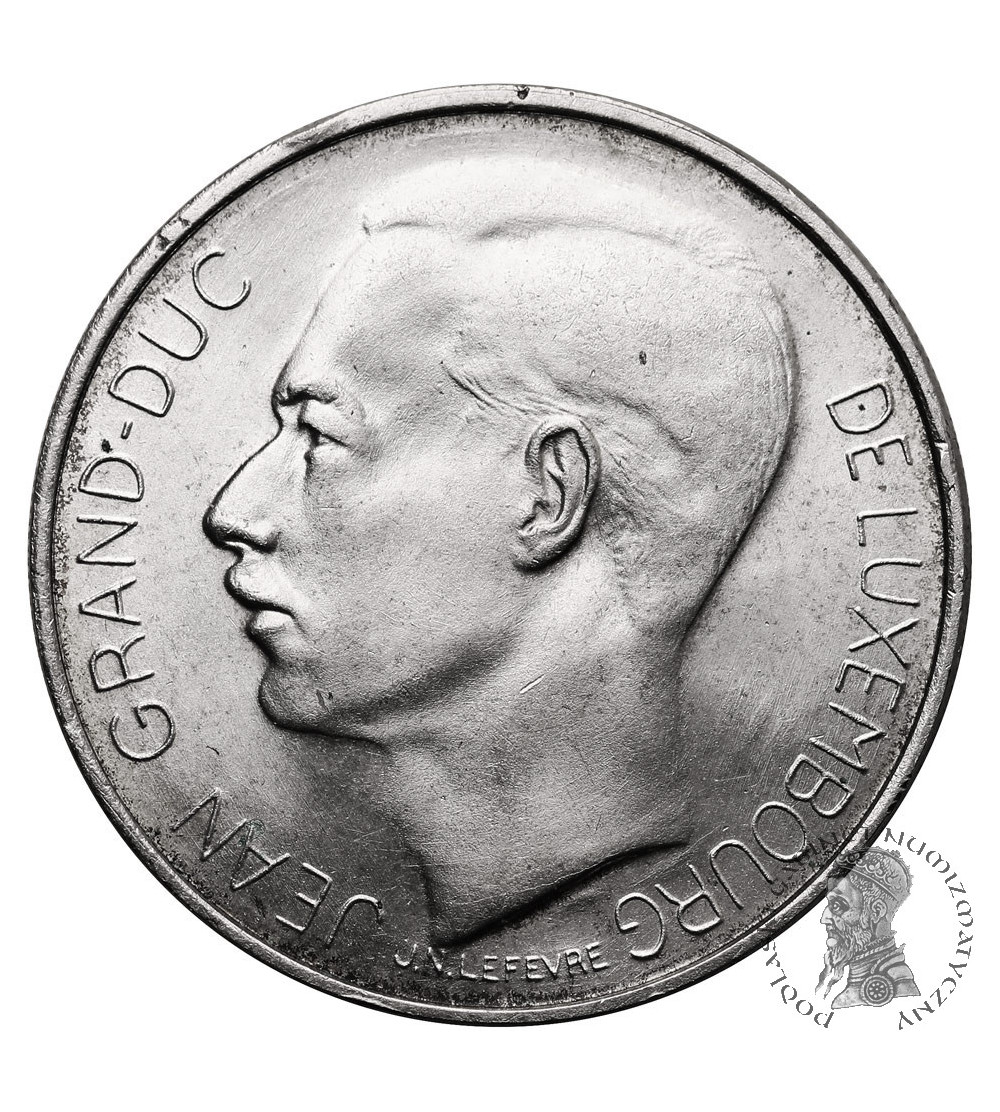 Luksemburg, Jan (Jean) 1964-2000. 100 franków 1964, Wstąpienie na tron Wielkiego Księcia Jana (Jean Grand-Duc de Luxembourg)