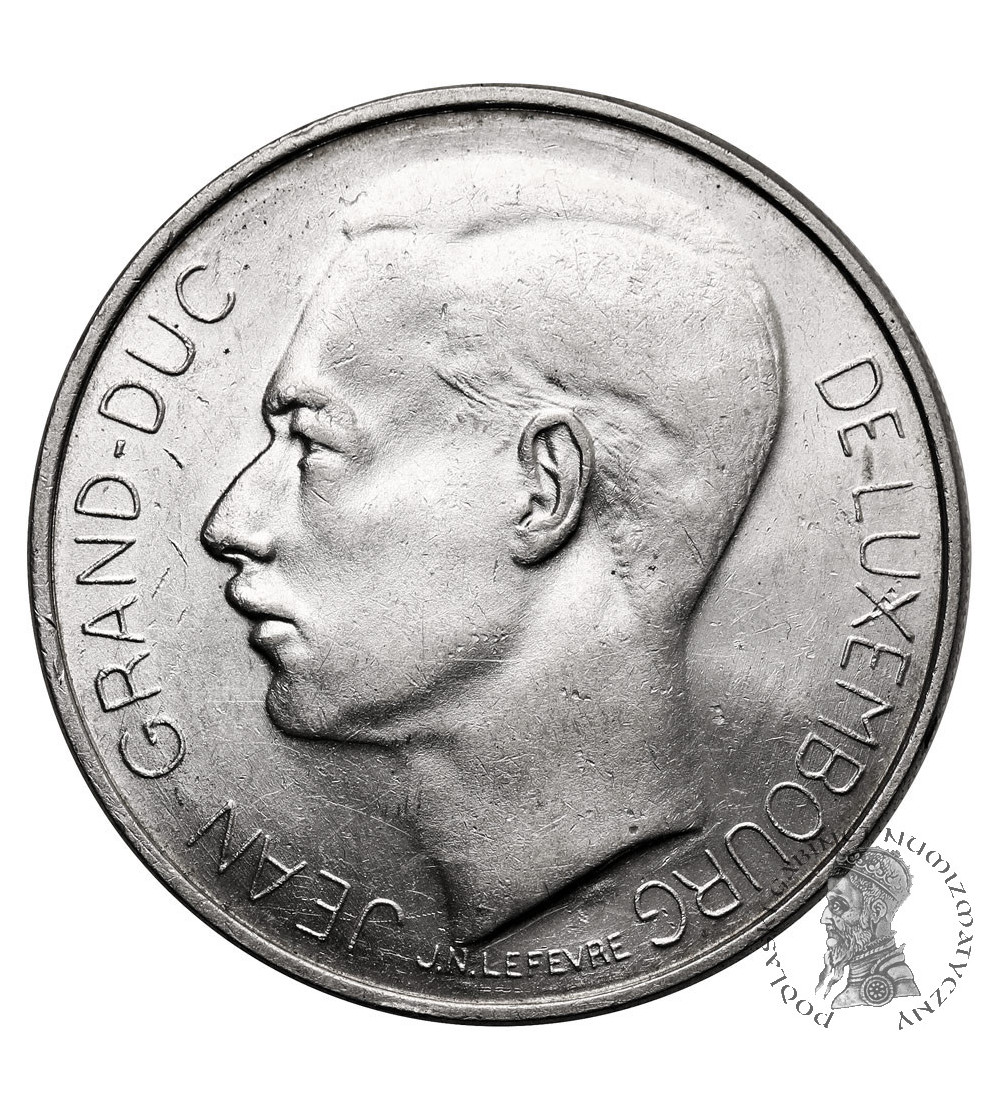 Luxembourg, Jean (1964-2000). 100 Francs 1964, Accession to the throne of Grand Duke John (Jean Grand-Duc de Luxembourg)