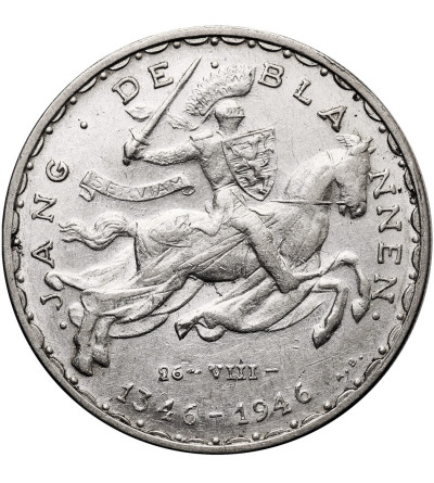 Luxembourg, Charlotte (1919-1964). 50 Francs 1946, 600th Anniversary - John de Blind