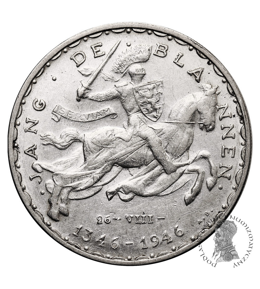 Luxembourg, Charlotte (1919-1964). 50 Francs 1946, 600th Anniversary - John de Blind