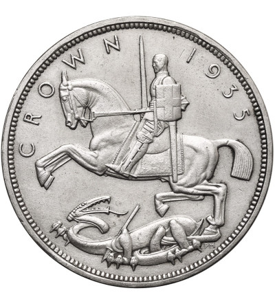 Great Britain, George V, 1910-1935. Crown 1935, Silver Jubilee