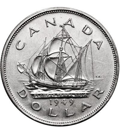 Kanada, Jerzy VI (1936-1952). 1 dolar 1949, Unia Nowej Fundlandii i Dominium Kanady