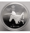 Canada, Elizabeth II (1952-2022). 20 Dollars 1986, Biathlon, Series: 1988 Winter Olympics, Calgary