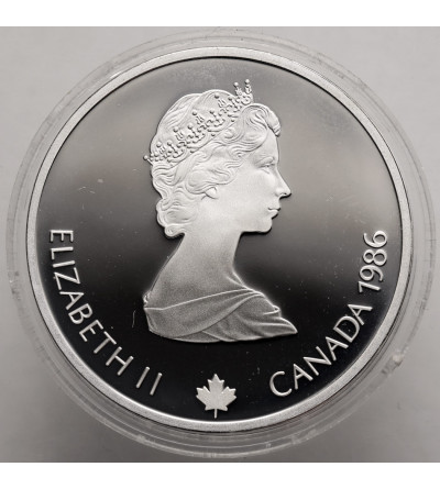 Canada, Elizabeth II (1952-2022). 20 Dollars 1986, Hockey, Series: 1988 Winter Olympics, Calgary