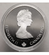Canada, Elizabeth II (1952-2022). 20 Dollars 1985, Alpine Skiing, Series: 1988 Winter Olympics, Calgary