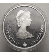 Kanada, Elżbieta II (1952-2022). 20 dolarów 1985, Łyżwiarstwo szybkie, Seria: Zimowe Igrzyska Olimpijskie 1988, Calgary