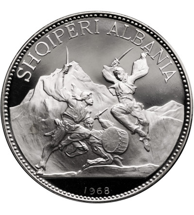 Albania. 25 Leke 1968