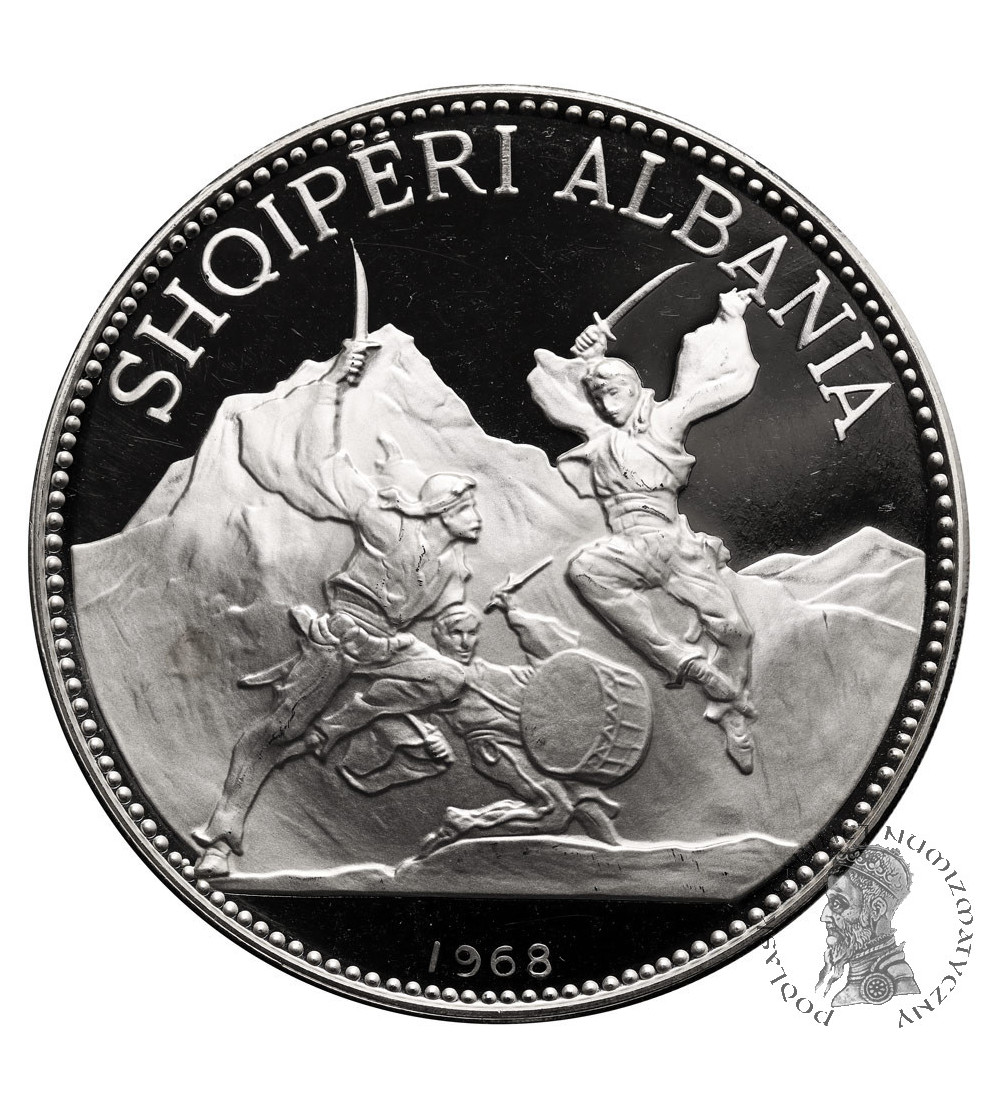 Albania. 25 Leke 1968