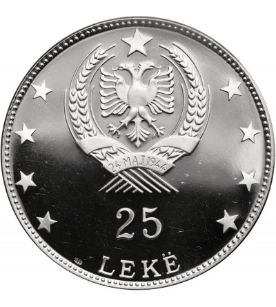 Albania. 25 Leke 1968
