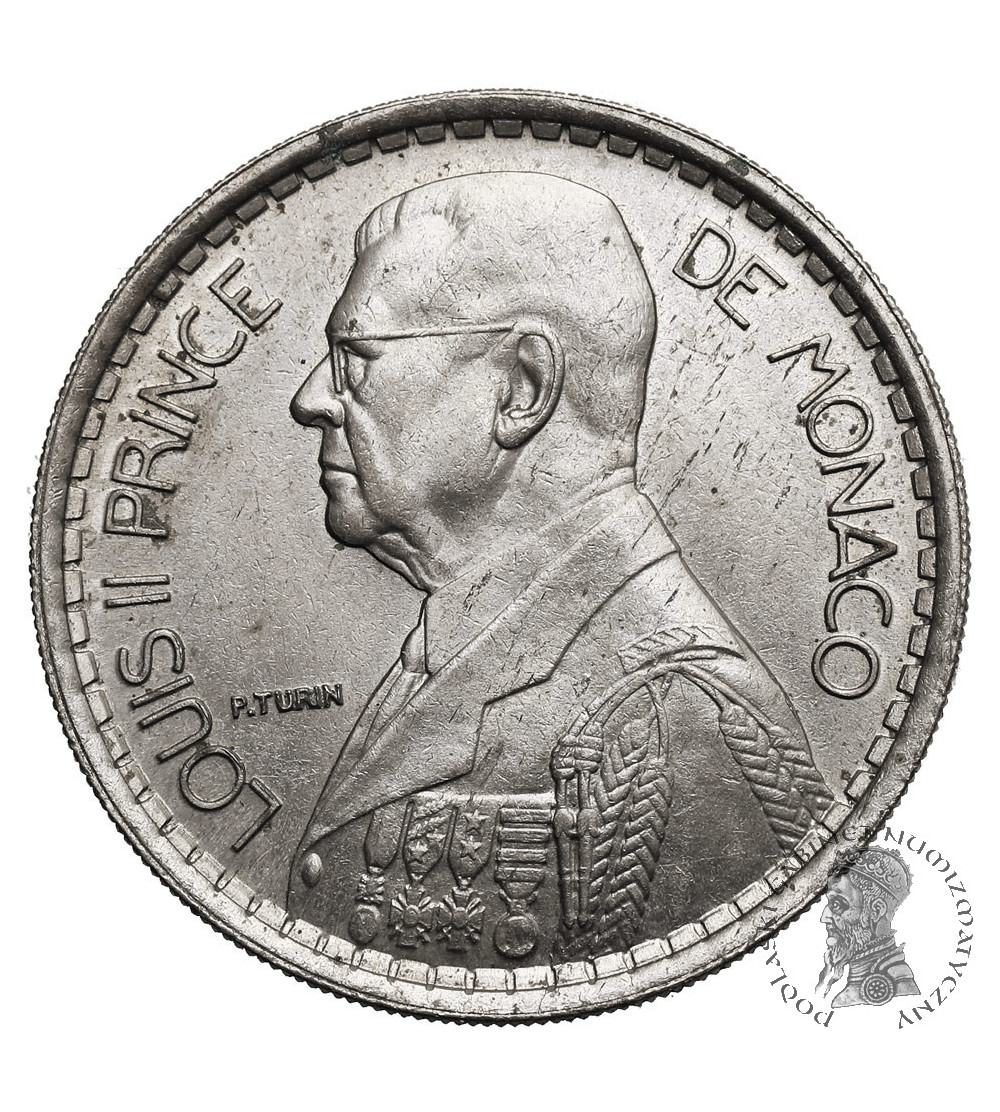 Monaco, Louis II 1922-1949. 20 Francs 1947