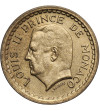 Monaco, Louis II 1922-1949. 1 Franc, no date (1945)