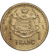 Monaco, Louis II 1922-1949. 1 Franc, no date (1945)